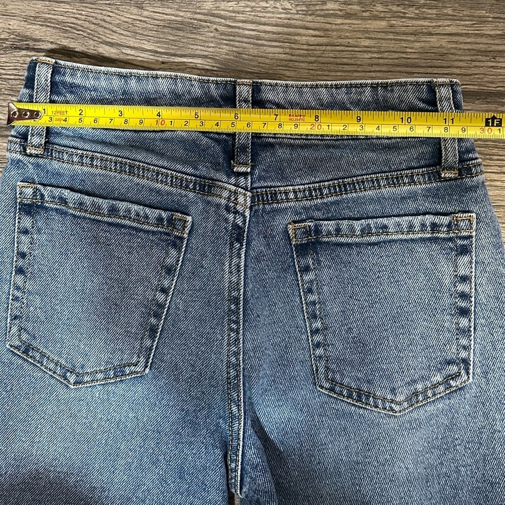 Art Class Blue Distressed Straight Leg Jeans - Picture 7 of 11